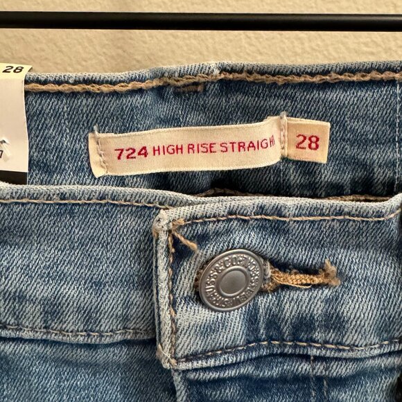 Levi’s - 724 HIGH RISE STRAIGHT; Size: W28 (NWT) - Picture 5 of 15